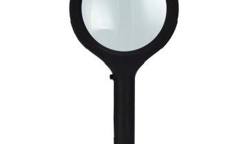 Alecto ACL-91 Loep met LED verlichting - 2,5 keer vergroting - Zwart
