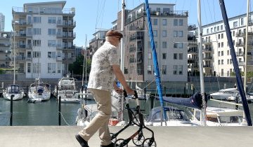 Let's Move: een ideale allround rollator Zwart