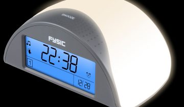 Fysic FC-38 Alarmklok met Dwaaldetector - Dwaaldetectie voorkomt nachtelijk dwalen - Wit