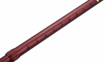 Wandelstok aluminium - zwart