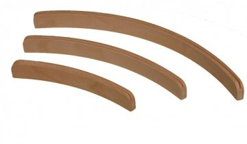 Kaarthouder Hout Middel Gebogen – 35 cm – Kaartenhouder voor Bordspellen, Kaartspellen & Familiespel – Longfield Games