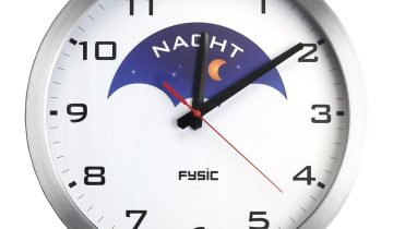 Fysic FK150 - Analoge Dementieklok - Dag en Nacht aanduiding - 30 cm