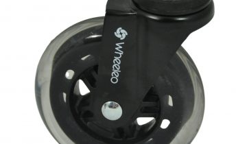 Éénhandige rollator Wheeleo zwart