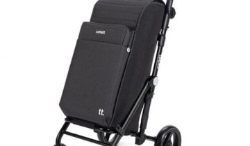 Carlett URBAN Duo LETT430 Cooler Boodschappentrolley - Koelvak - 4 wielen - Opvouwbaar - 36 L - Cherry Rood