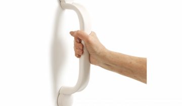 Flex wandbeugel schroefmontage - wit 30 cm - Etac
