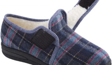 MSF pantoffel - geruit laag model - maat 39 - unisex