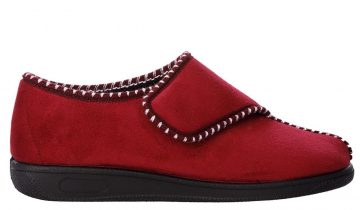 MSF pantoffel - rood - maat 36 - laag damesmodel - wasmachinewasbaar