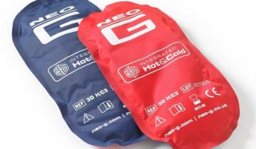 Neo G Kompres Warmte & Koude Therapie - 1 Hot/Cold Pack - Heat & Ice Packs voor Verwondingen - Herbruikbaar - Geschikt voor Spierontsteking, Gewrichtspijn en Verstuikingen - Dubbele Functie - Klasse 1 Medisch Hulpmiddel - Blauw/Rood