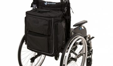Torba Luxe rolstoel & scootmobieltas - grijs/zwart
