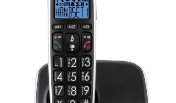Alecto FX-6000 DECT telefoon - Senioren - Grote toetsen - Zwart