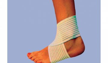 Lichte Enkelbandage one size beige