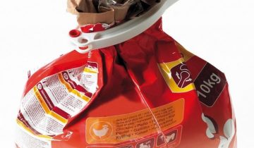 BRIX Mega Bag Sluitklem grote zakken - Kleur GEEL