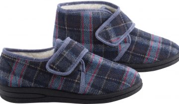 MSF pantoffel - geruit hoog model maat 40 - Verbandpantoffel