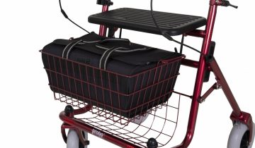 Rollator tas voor in mandje