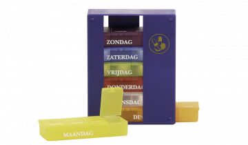 Pillenbox 1 week 3 of 4-vaks 3 vaks EN