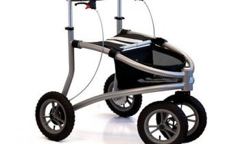 Trionic Veloped Sport: voor oneffen terrein 12" Medium, Zwart-Wit-Wit zitting