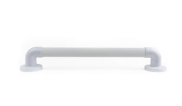 Geribbelde Kunststof Handgreep voor badkamer - 30 cm - Douche Wandbeugel met extra grip