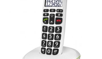 Doro PhoneEasy 110 - Single DECT telefoon - Zwart