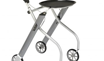 Let's Go Indoor Zweedse rollator voor binnen Rood