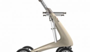 ByAcre Carbon Ultralight carbon rollator ultralicht en compact opvouwbaar Groen