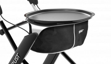 Let's Dream: Luxe binnenrollator Zwart
