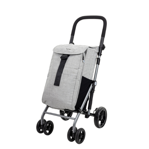Lett435 boodschappenwagen Zwart