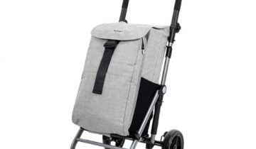 Lett435 boodschappenwagen Zwart