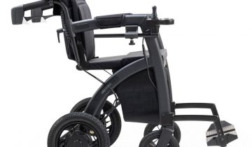 Rollz Motion Electric opvouwbare 3-in-1 rollator, transportstoel en elektrische rolstoel met joystickbesturing