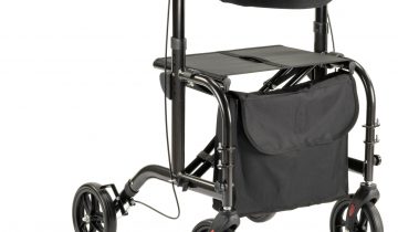 MultiMotion  Duo rollator antraciet (rollator & rolstoel in 1)