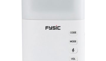 Fysic FD-110 Draadloze deurbel met flits - Naast horen, ook zien dat er gebeld wordt - Wit