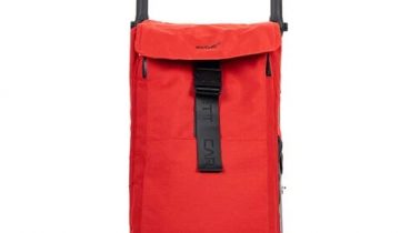 Carlett Classic Duo Boodschappentrolley - Tasinhoud 53L - Koelvak 10L - 4 wielen - Lichtgewicht - Opvouwbaar - Grijs