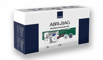 Abena Abri-Bag Wegwerp Toiletstoel / Postoel zakken - 20 Stuks - WC Stoel beschermzakken met Absorberende Inlegger - Voor Toiletstoel, Postoel, WC Stoel