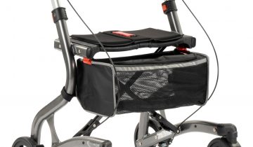 MultiMotion  Trollimaster RG70 rollator low donkergrijs Zithoogte 60 cm - donker grijs