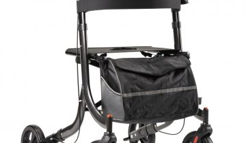 MultiMotion Light lichtgewicht rollator voor binnen en buiten Antraciet