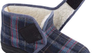 MSF pantoffel - geruit hoog model maat 40 - Verbandpantoffel