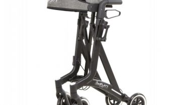 Able2 Saturn lichtgewicht rollator voor binnen en buiten champagne