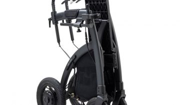 Rollz Motion Electric opvouwbare 3-in-1 rollator, transportstoel en elektrische rolstoel met joystickbesturing
