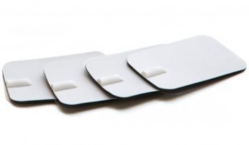 BioEnergiser Circulation Maxx 4 elektroden gel pads als uitbreiding op onze Bloedcirculatie TENS/EMS apparaten - Voor massage, vermindering van pijn en verbetering van de bloedsomloop van rug, benen en schouders