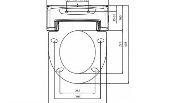 Blooming 1160 Bidet Wc Standard Met Föhn - Japans Toilet Douchewc Bril Met Watersproeier