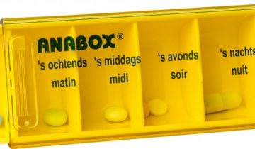 Anabox pillendoos 1 dag