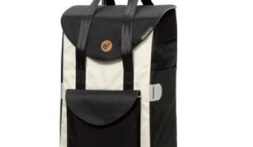 Shopper Andersen - verrijdbaar met grote losse boodschappentas - Unus Fun Duko Black