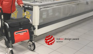 Mobio rollator Let's Shop - inclusief boodschappentas 25L