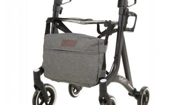 Able2 Saturn lichtgewicht rollator voor binnen en buiten champagne