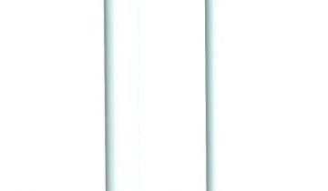Opklapbare toiletbeugel - gecoat staal 80 cm