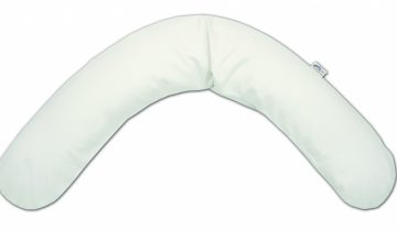Theraline Voedingskussenhoes - 190 x 38 cm - Wit - incontinentiehoes