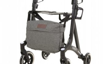 Able2 Saturn lichtgewicht rollator voor binnen en buiten champagne