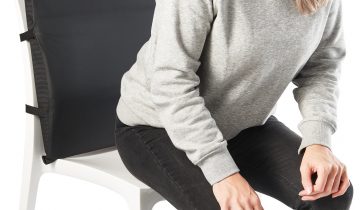 VITILITY Rugkussen hard - Rugsteun - Stoelkussen - Lendenkussen - Onderrug kussen