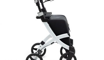 Rollz Flex combinatie rollator en shopper Wit