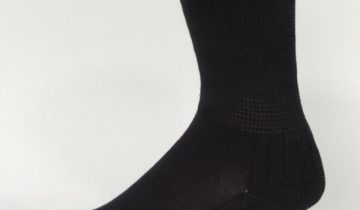 Ecosox diabetessokken zwart, maat 36-42
