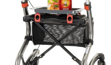 MultiMotion  Trollimaster RG70 rollator low donkergrijs Zithoogte 60 cm - donker grijs